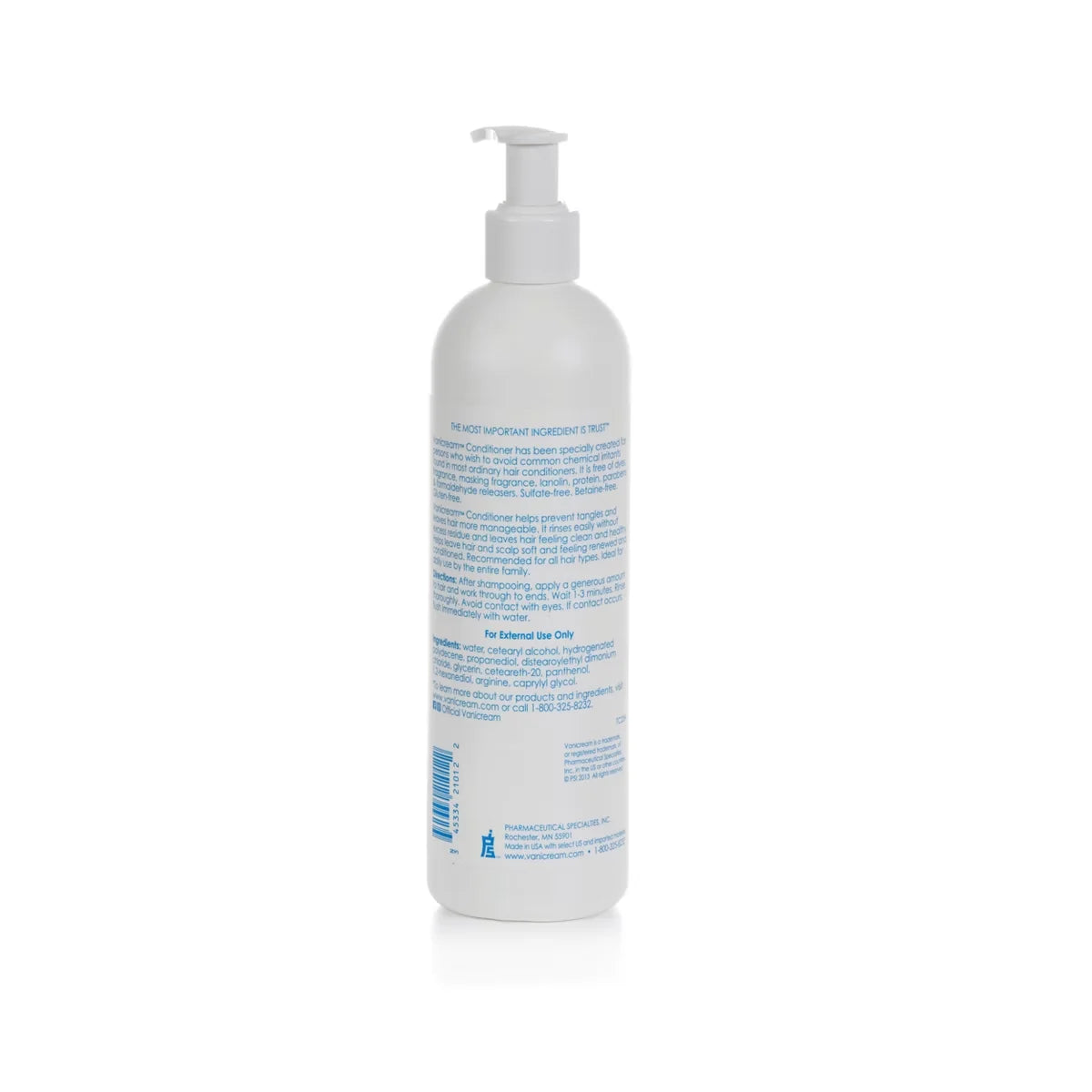 Vanicream Conditioner for Sensitive Skin - Unscented - 12 fl oz: Hypoallergenic, Sulfate-Free, All Hair Types, Daily Use Secondary image