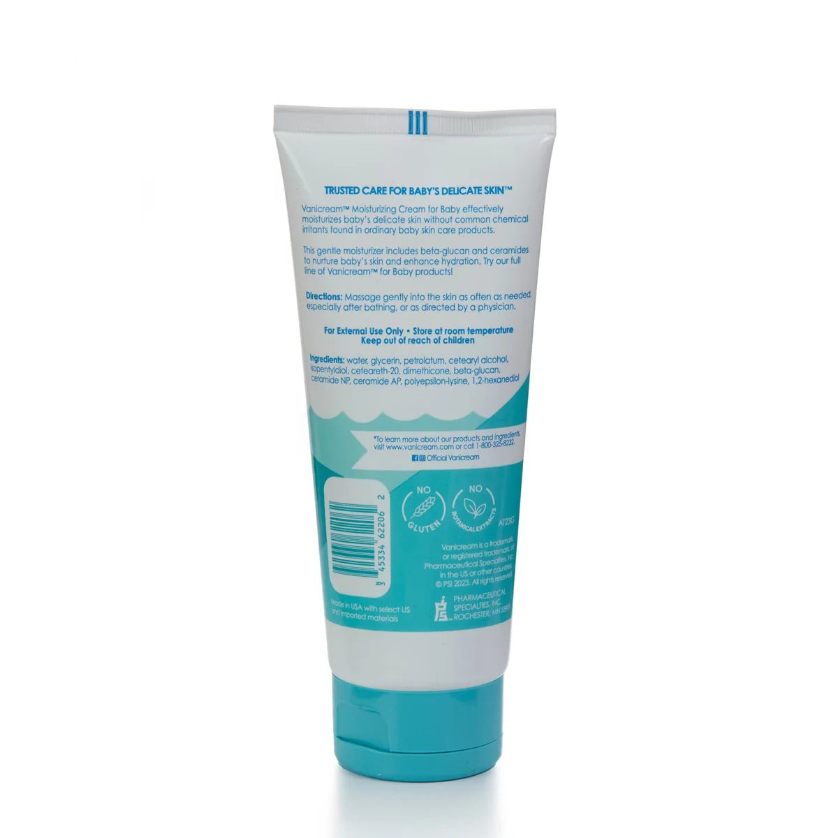 Vanicream Tear-Free Unscented Moisturizing Cream for Baby - 6 fl oz: Hypoallergenic, Paraben-Free, Gluten-Free Secondary image